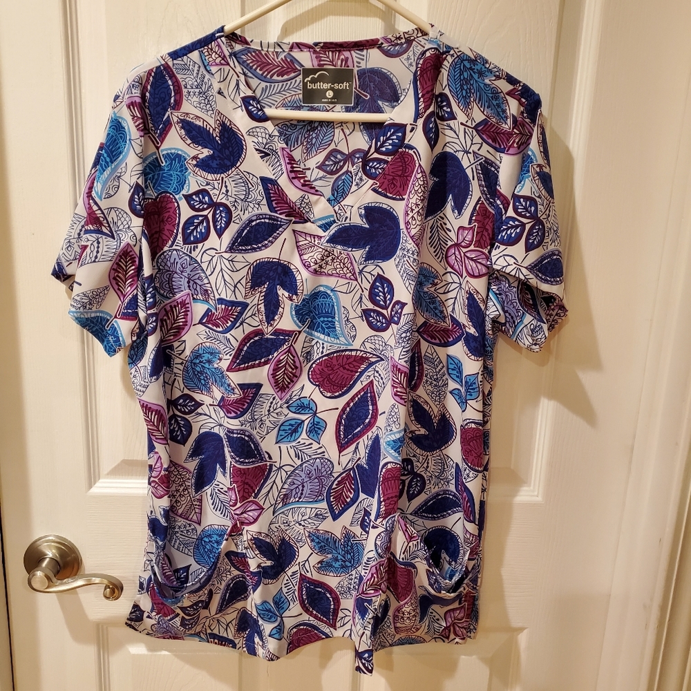 Butter-Soft Women's V-Neck Scrub Top
